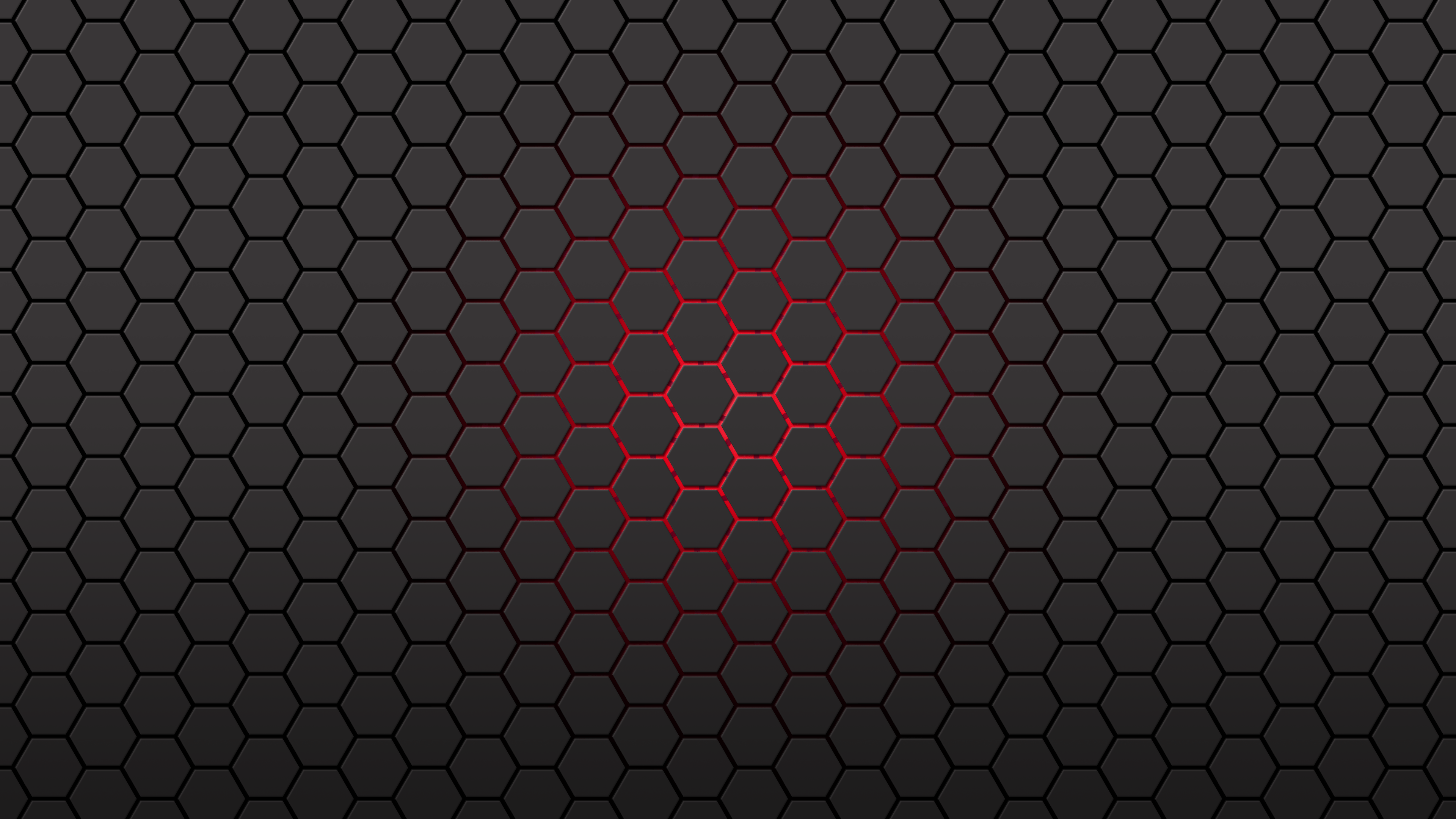 3840x2160 Red Hexagon Wallpaper .line.