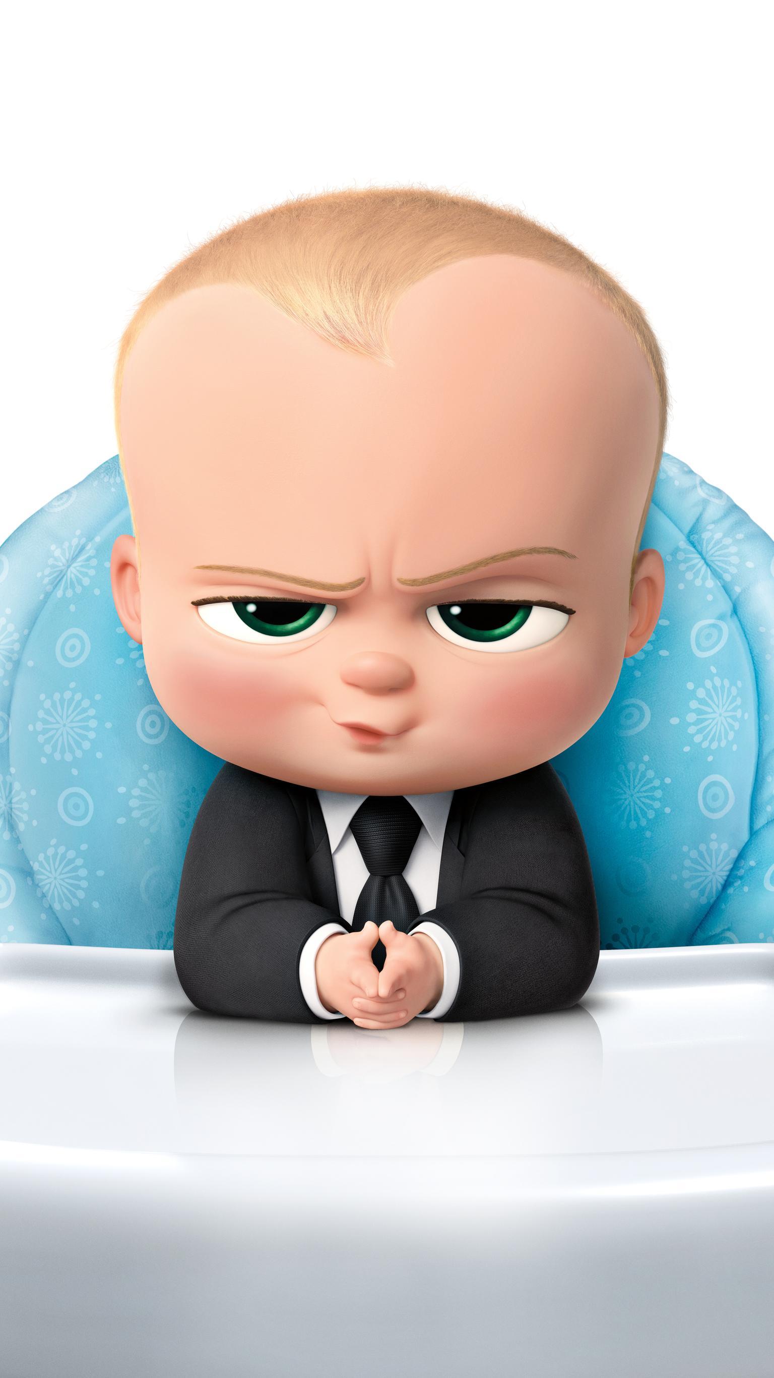 Download The Boss Baby Zoomed In Look Wallpaper  Wallpaperscom