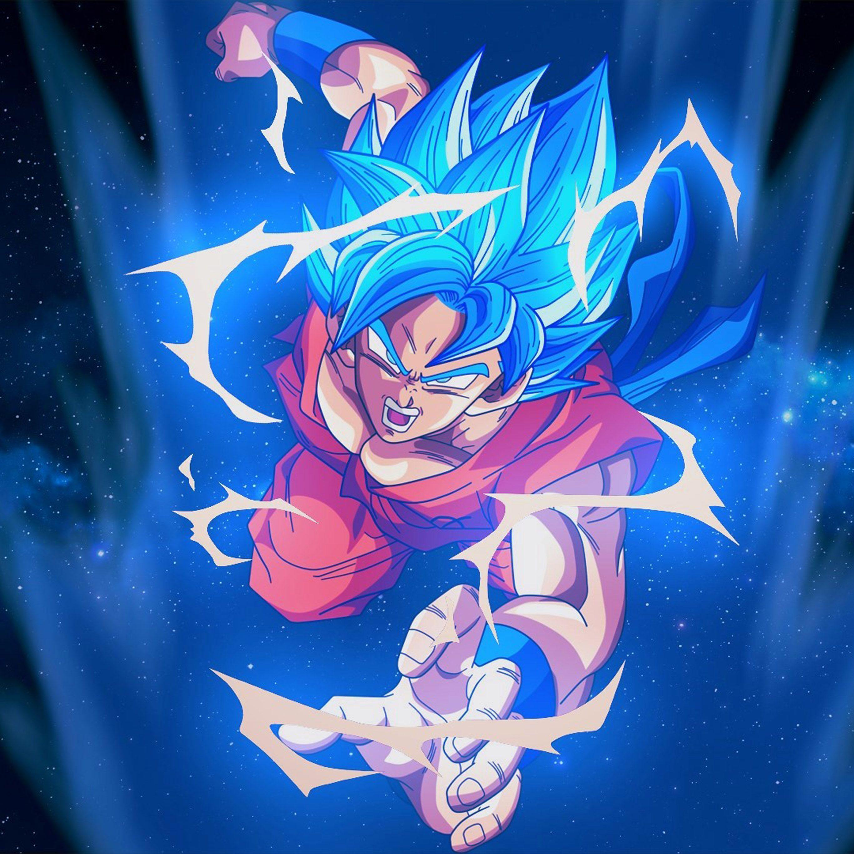 2732x2732 iPhone 6 Wallpaper Goku .