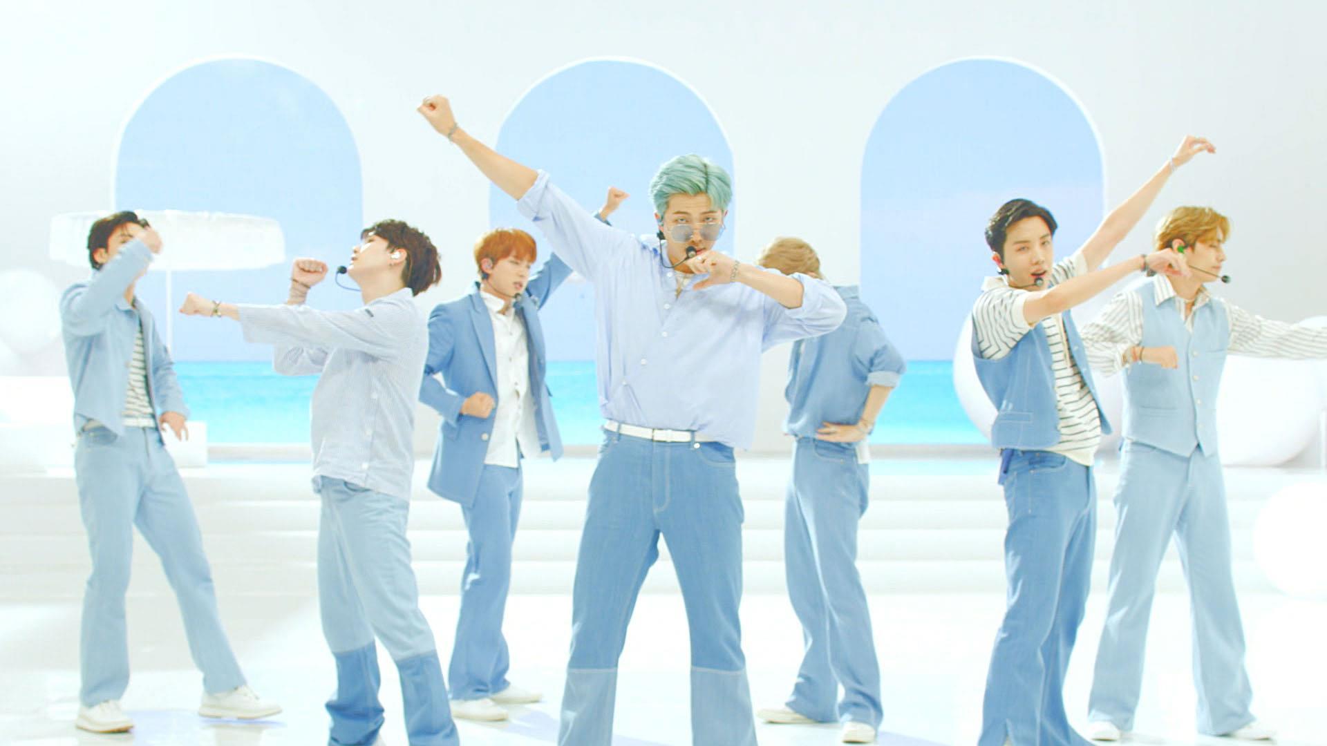 1920x1080 K Pop Sensations BTS Perform 'Anpanman .