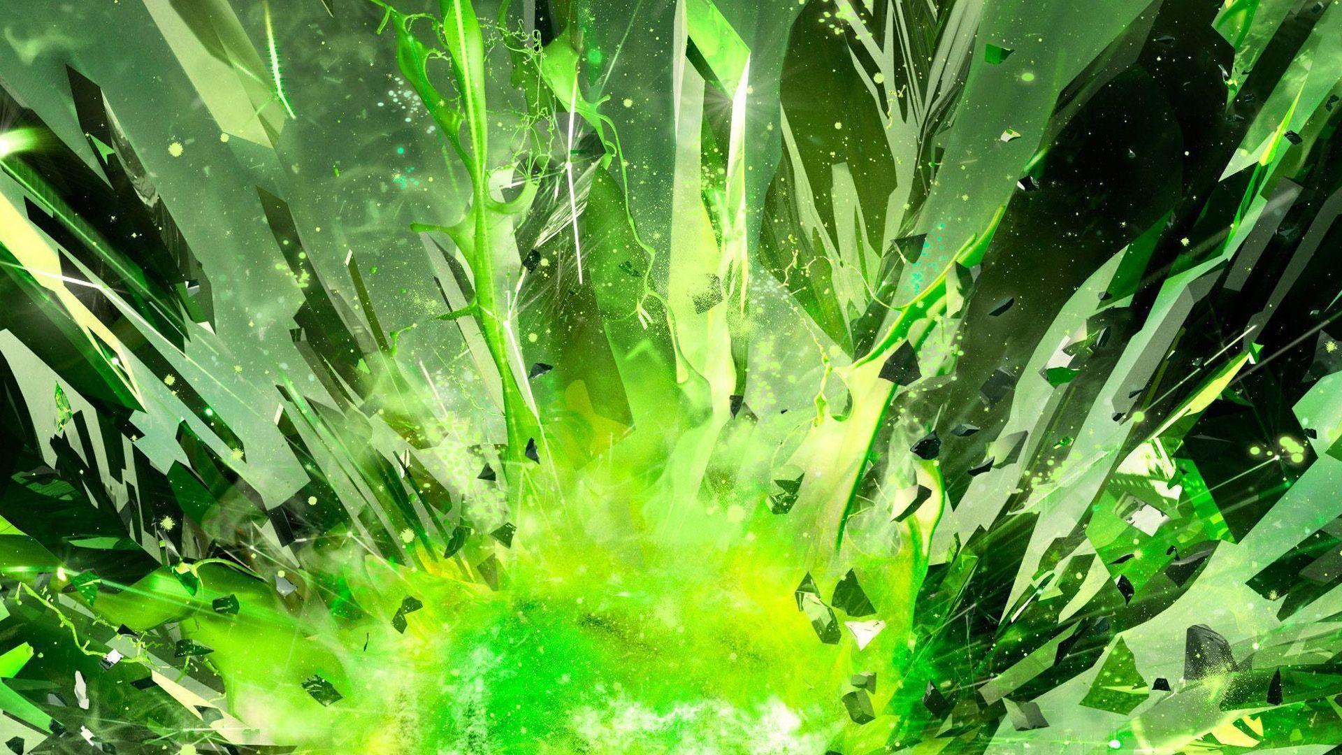 Neon Green Abstract Wallpapers Top Free Neon Green Abstract