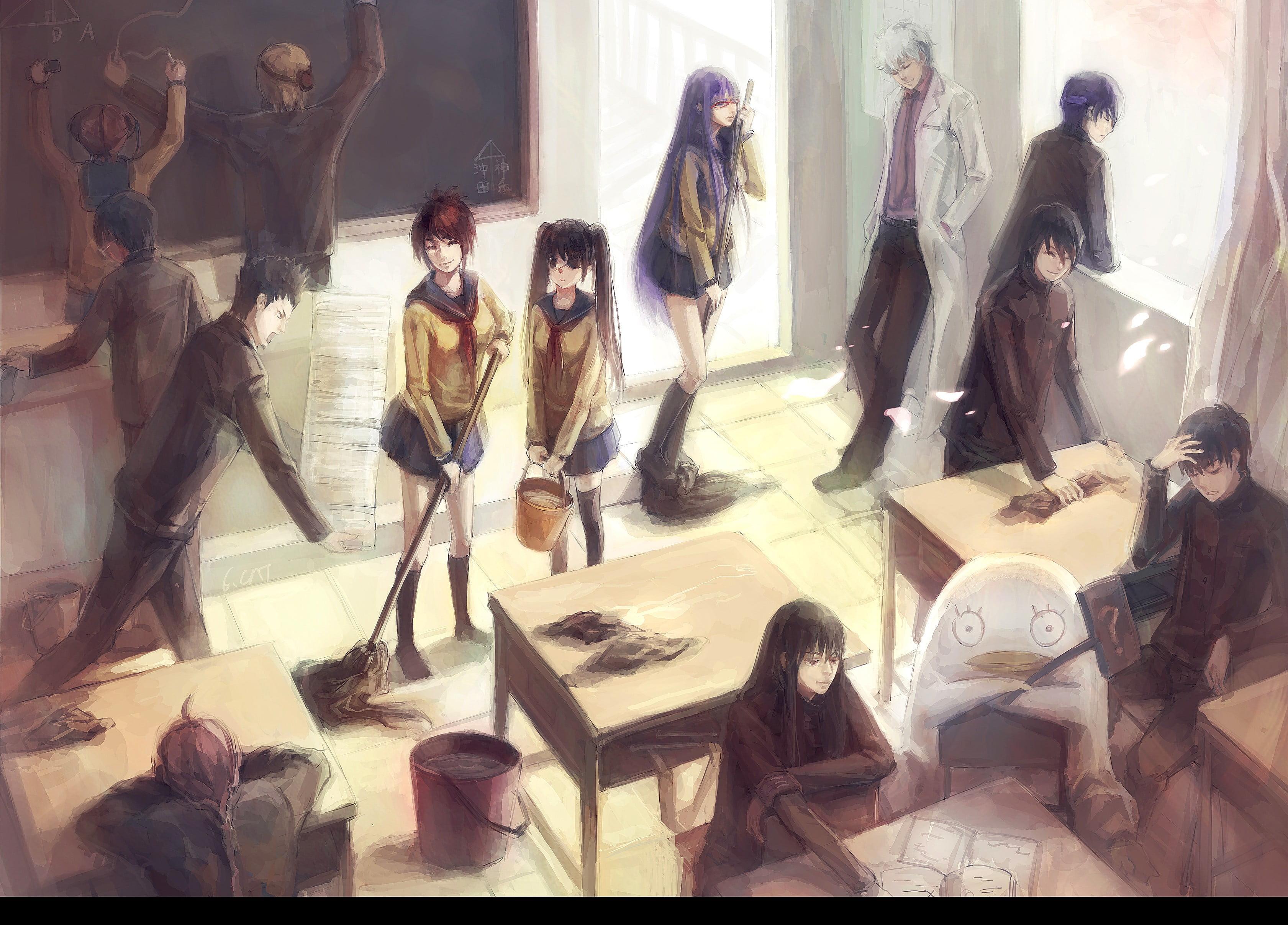 3362x2415 Anime Student Boy Wallpaper .