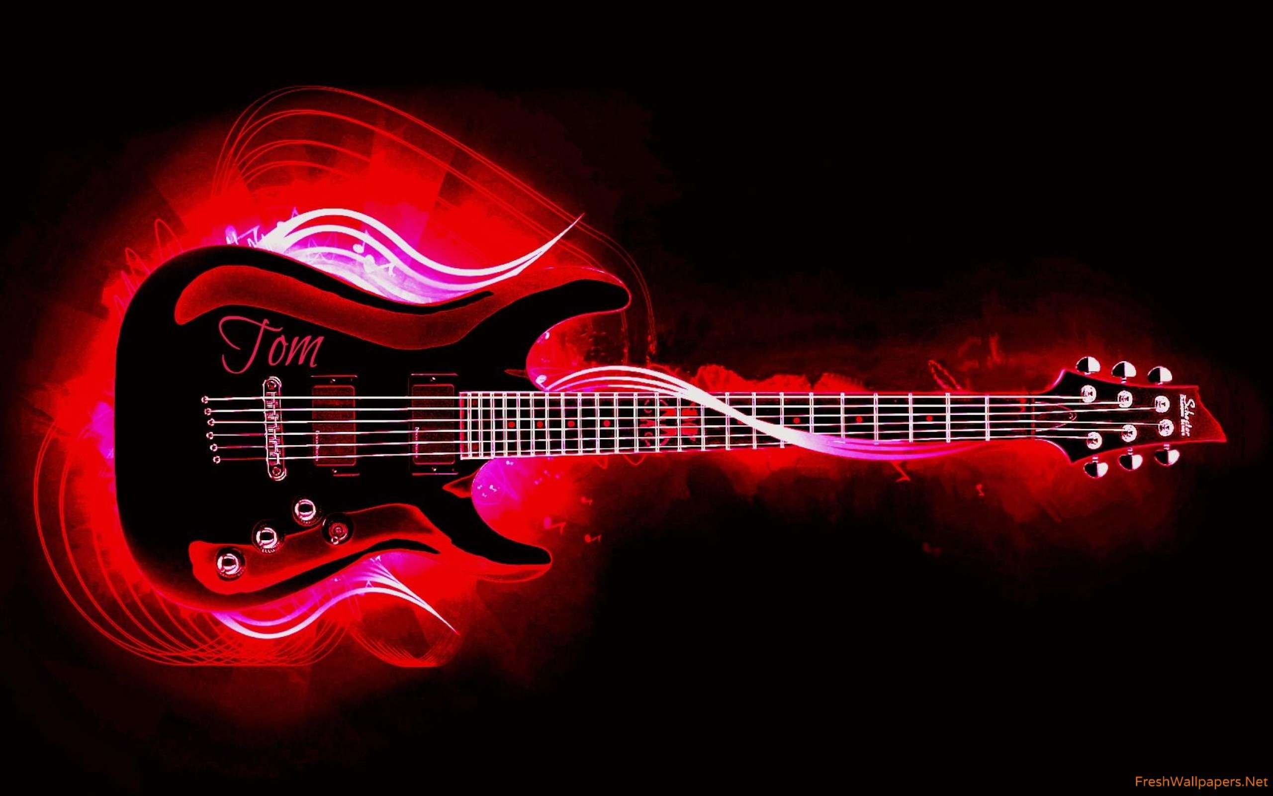 Flaming Guitar Wallpapers - Top Free Flaming Guitar Backgrounds ...