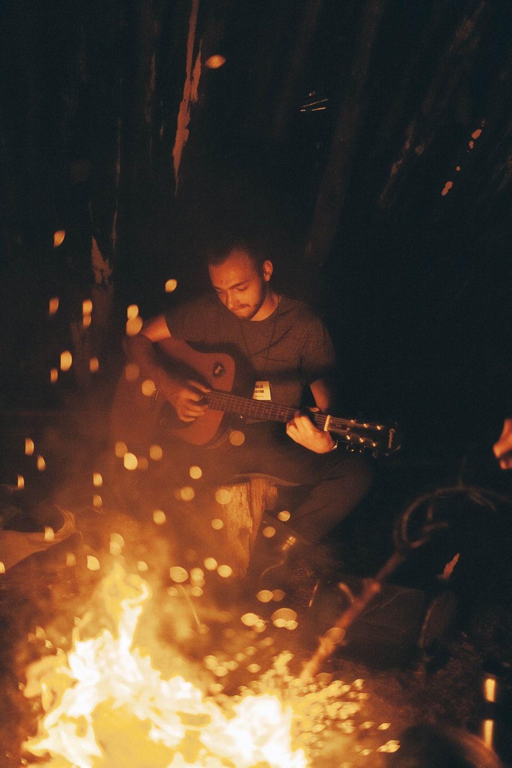1000x1500 Guitar On Fire Picture. Download Free .com