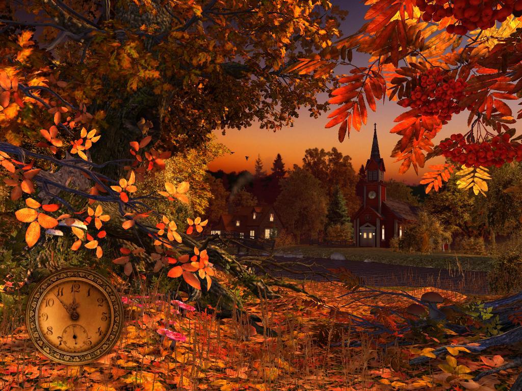 1024x768 3D Fall