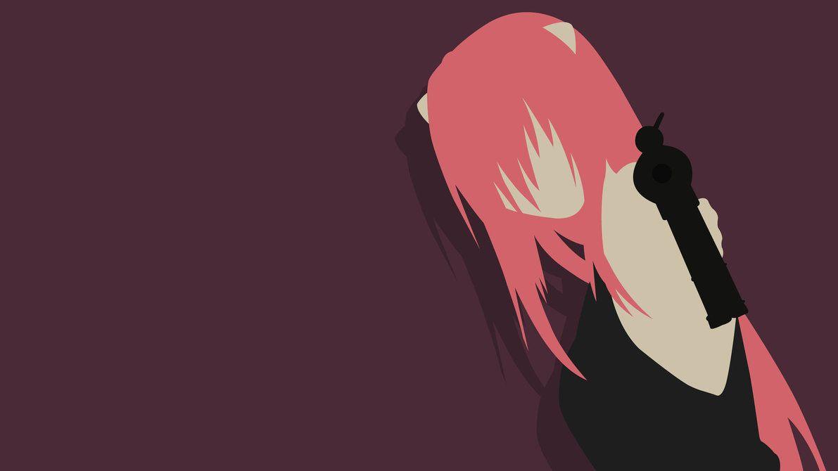 1191x670 Lucy (Elfen Lied) Minimalist Wallpaper