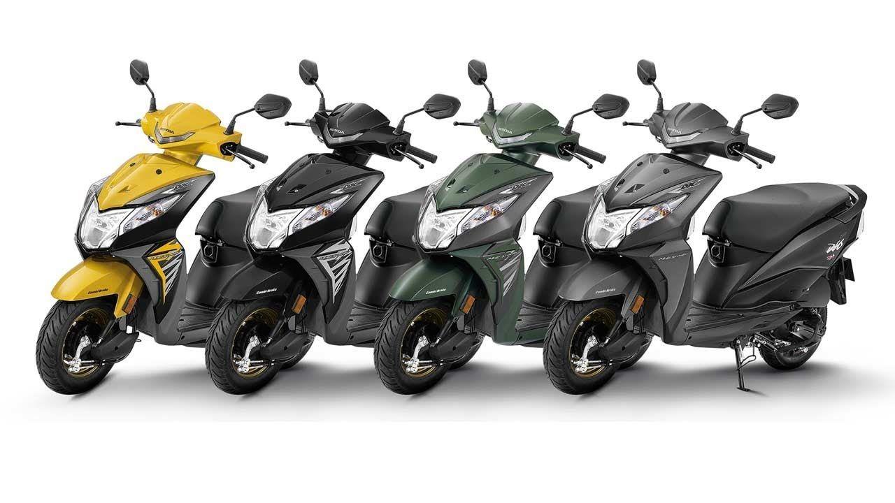 1280x720 New 2018 Honda Dio Deluxe Colours .