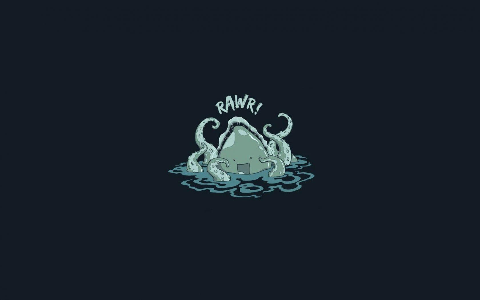 1680x1050 Free download Cute Octopus Wallpaper 43 .
