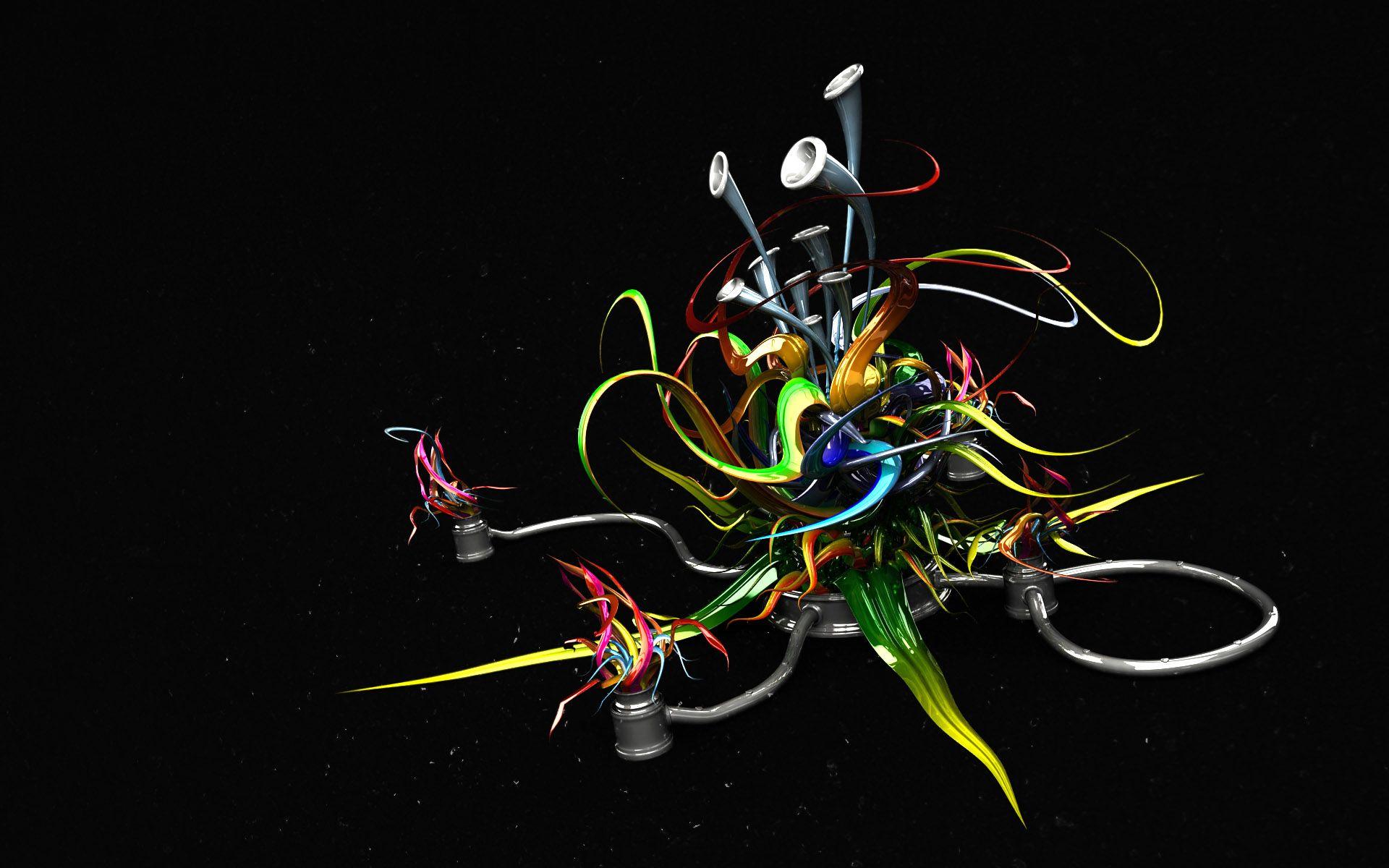 1920x1200 Abstract Octopus