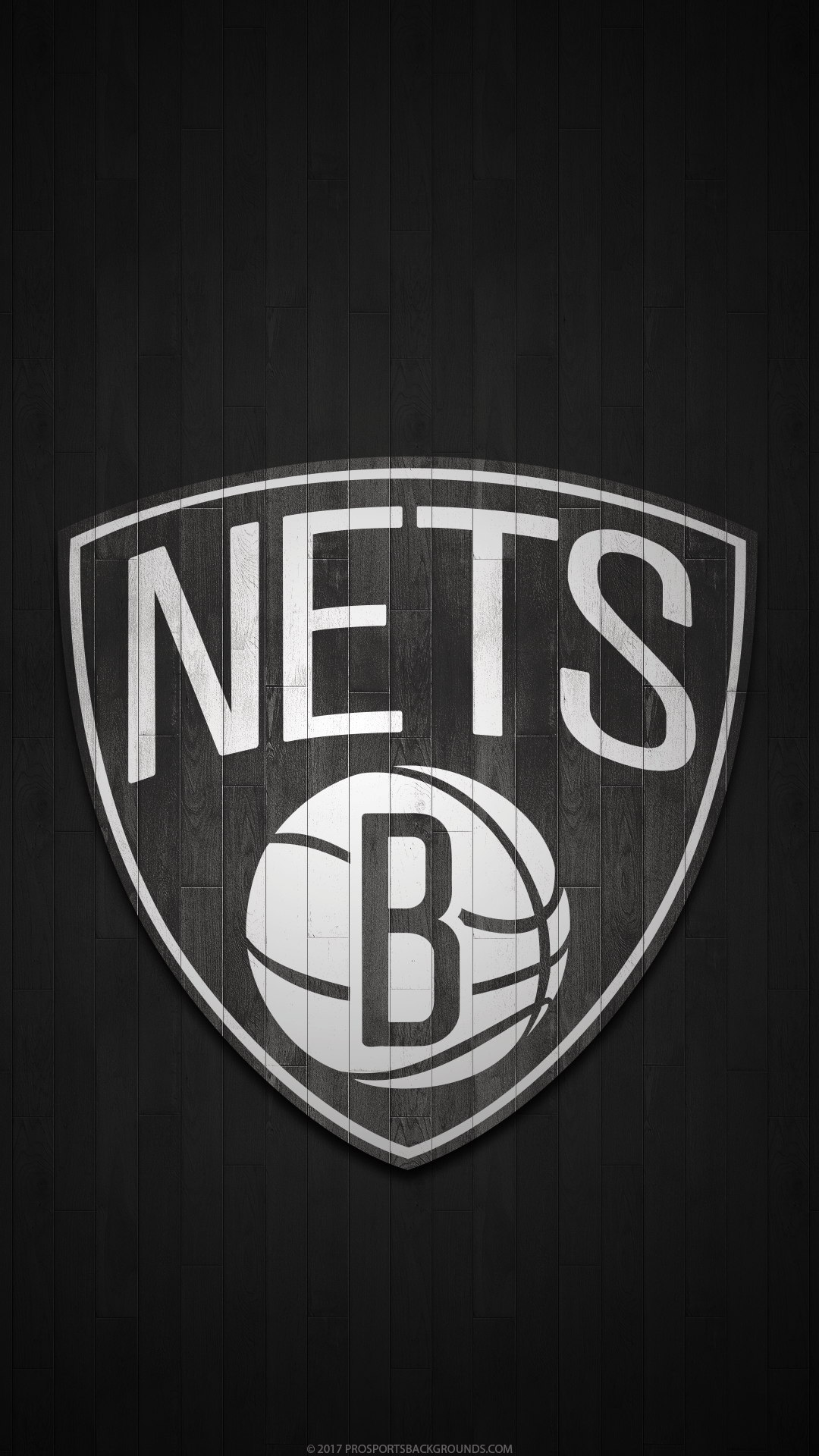 Brooklyn Nets (NBA) iPhone X/XS/11/Android Home Screen Wal…