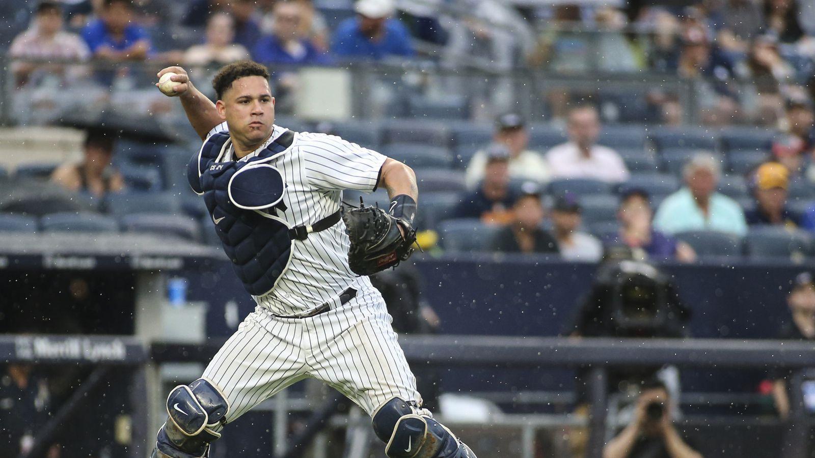 1600x900 The Yankees must live with Gary Sanchez .