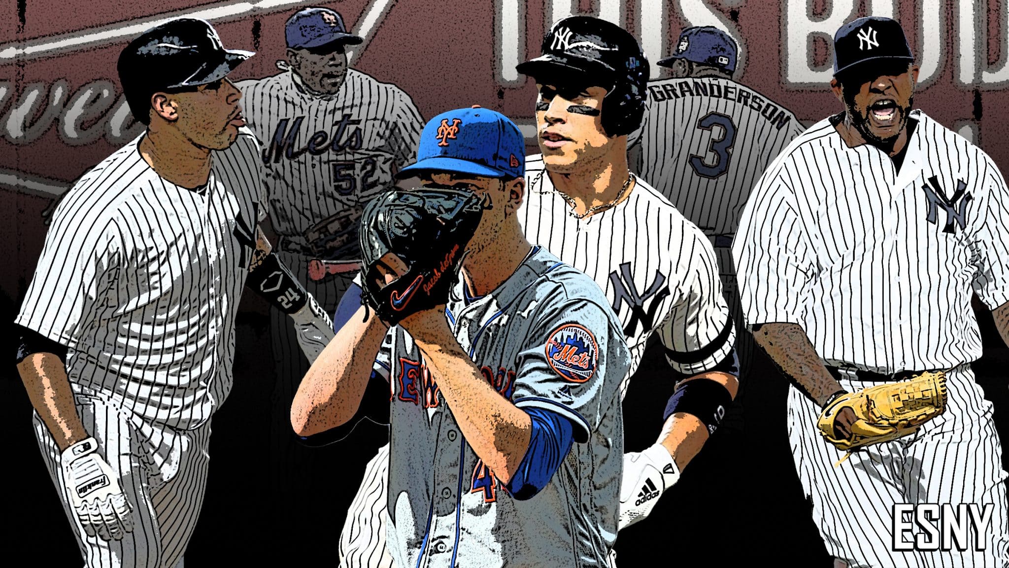 2048x1152 ESNY's New York baseball Yankees, Mets .