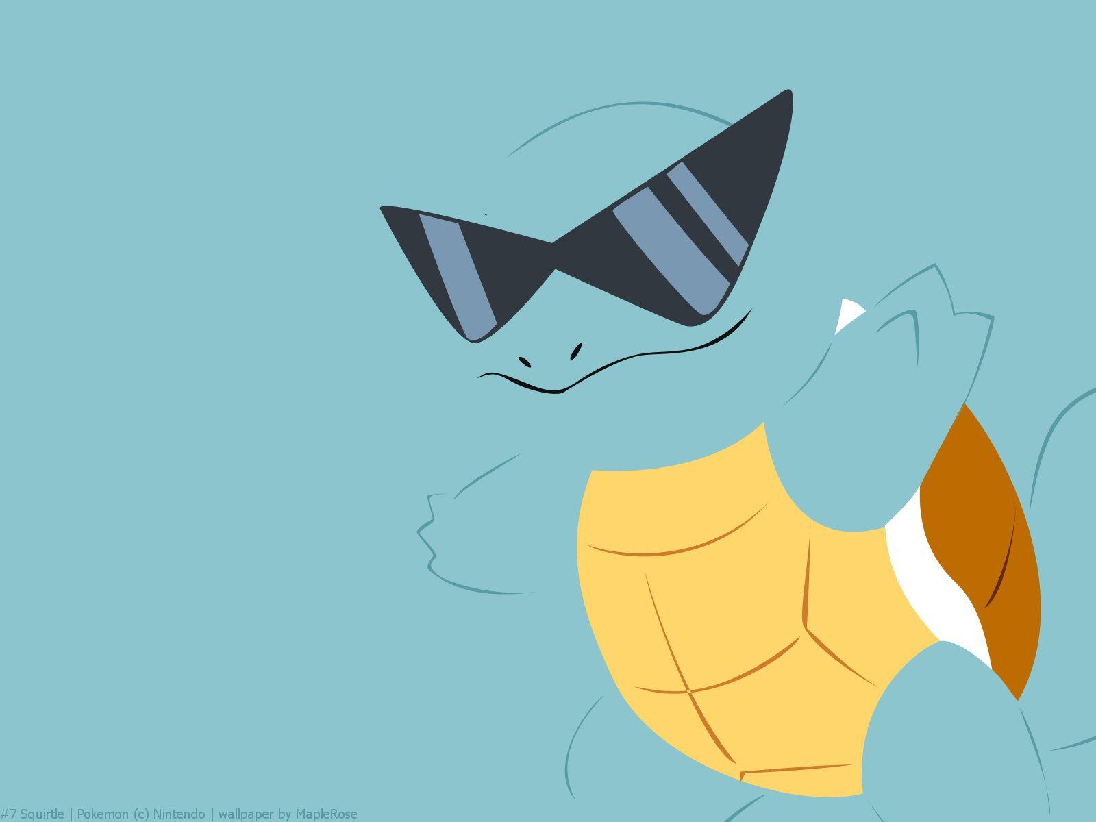 Squirtle Squad Leader Wallpaper