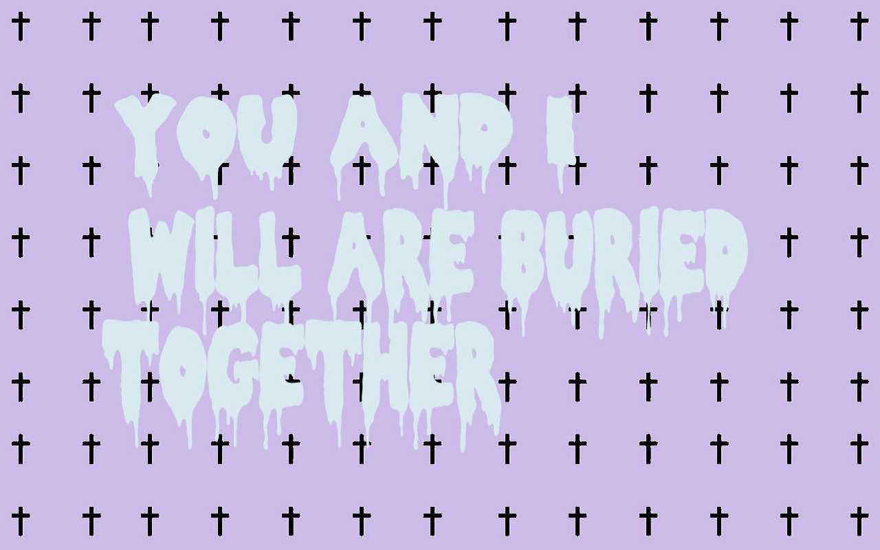 1280x800 Goth Aesthetic Computer Wallpaper .