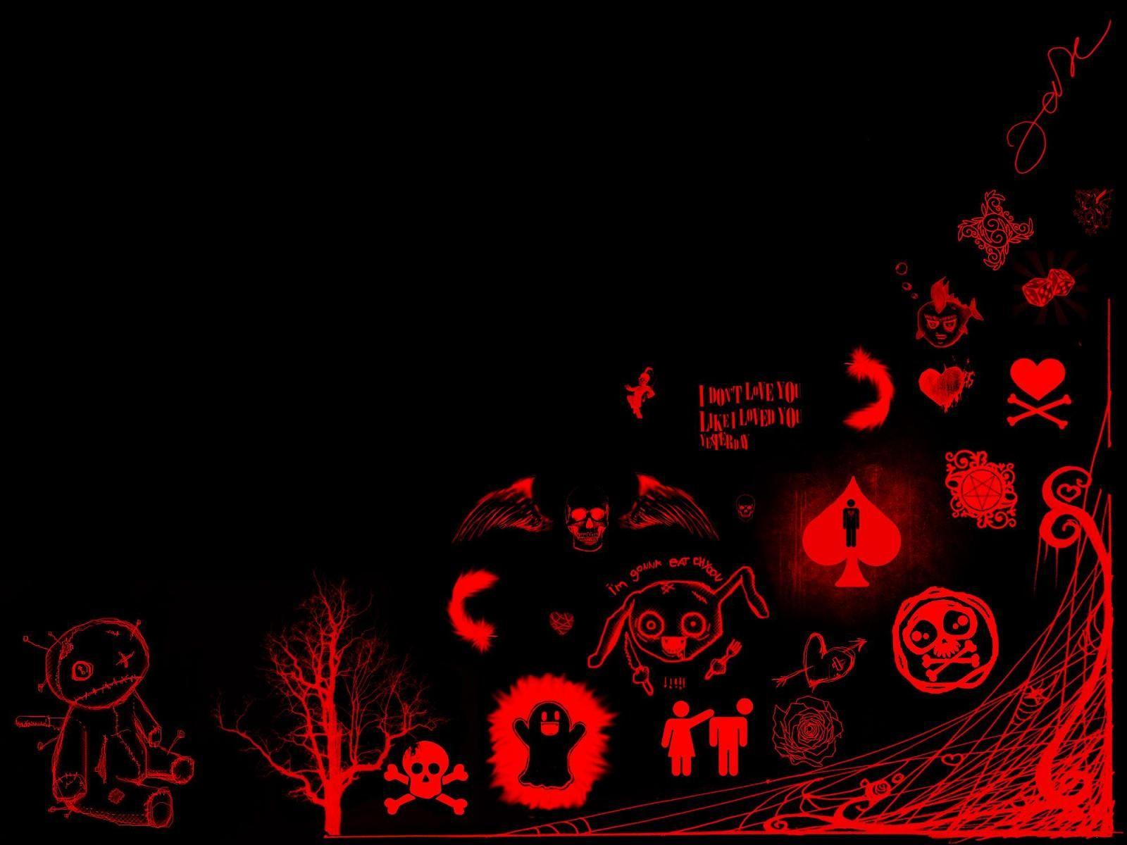 1600x1200 Emo Aesthetic Wallpaper