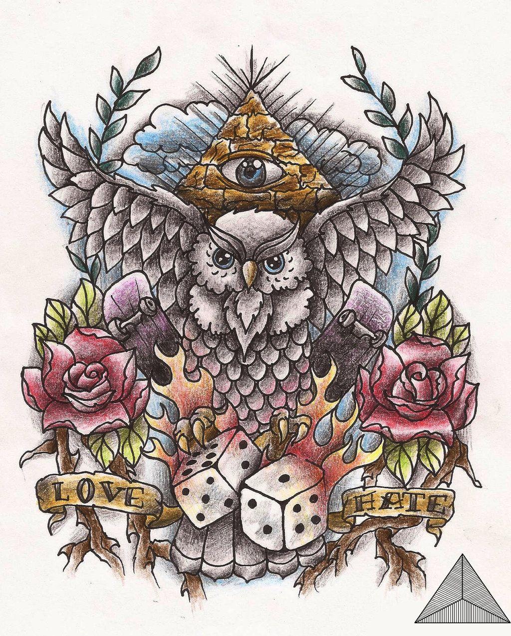 1024x1274 tattoo inspired art Art
