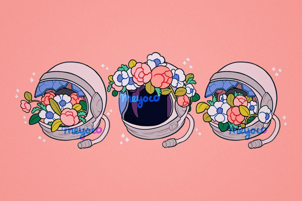 1200x800 image about Meyoco pink pastel on .