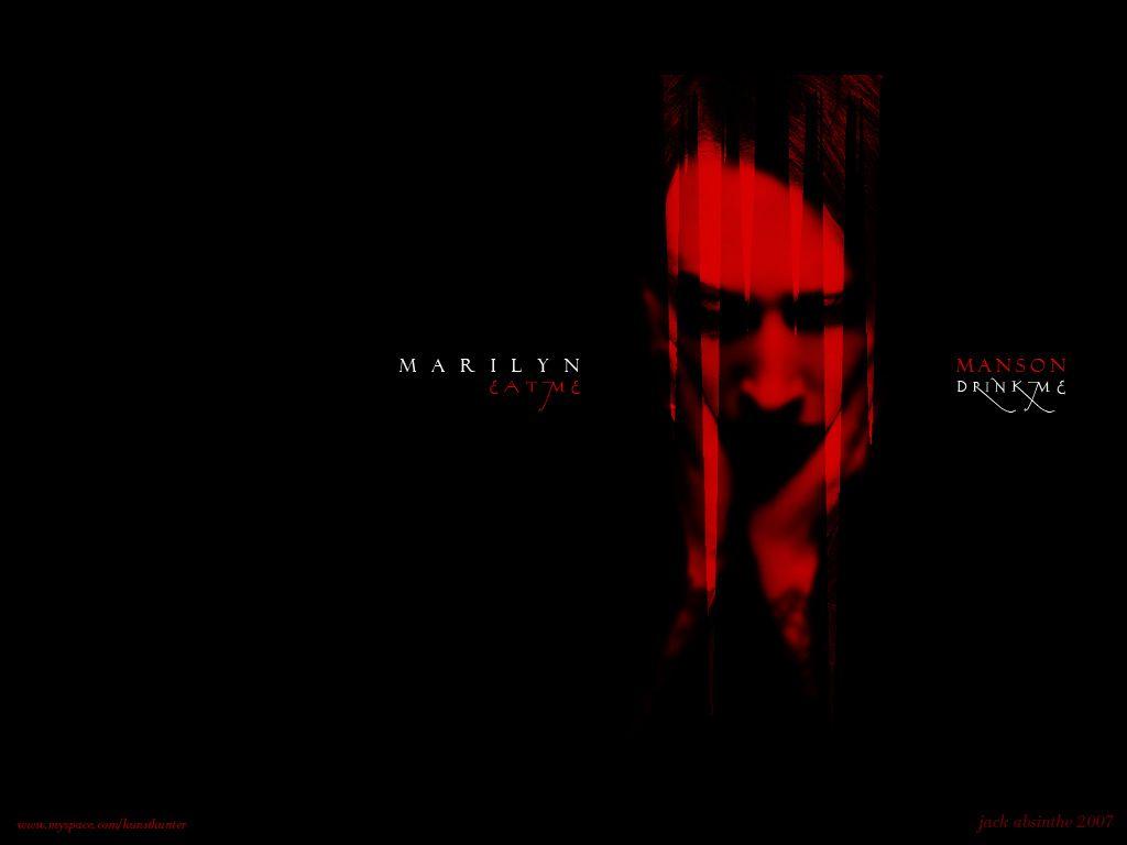 1024x768 Wallpaper of Marilyn Manson on .