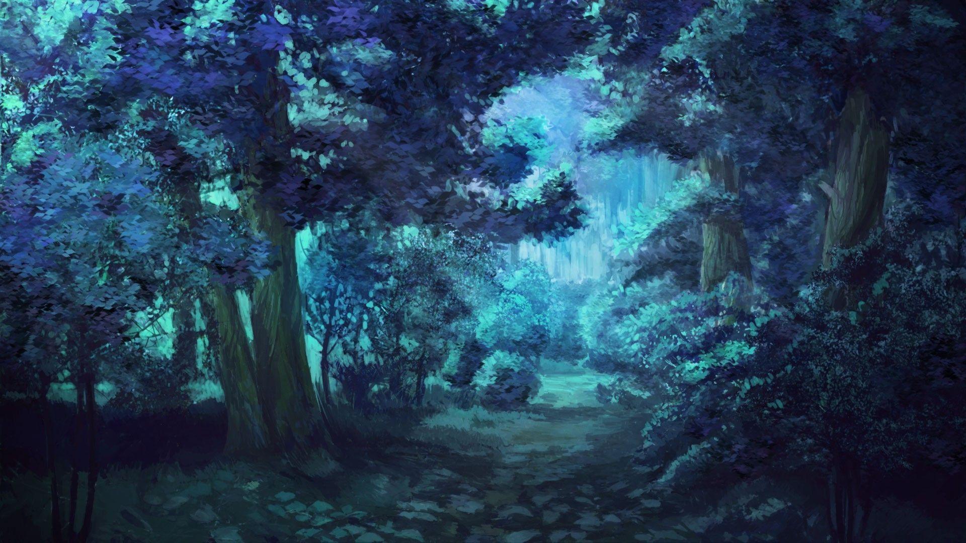 1920x1080 Animated Forest Wallpaper