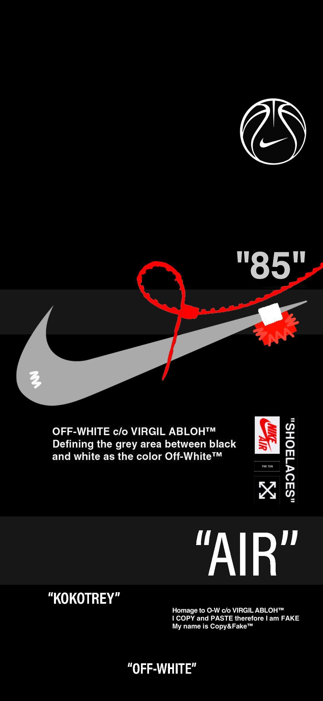 Nike Off White iPhone Wallpapers  Top Những Hình Ảnh Đẹp