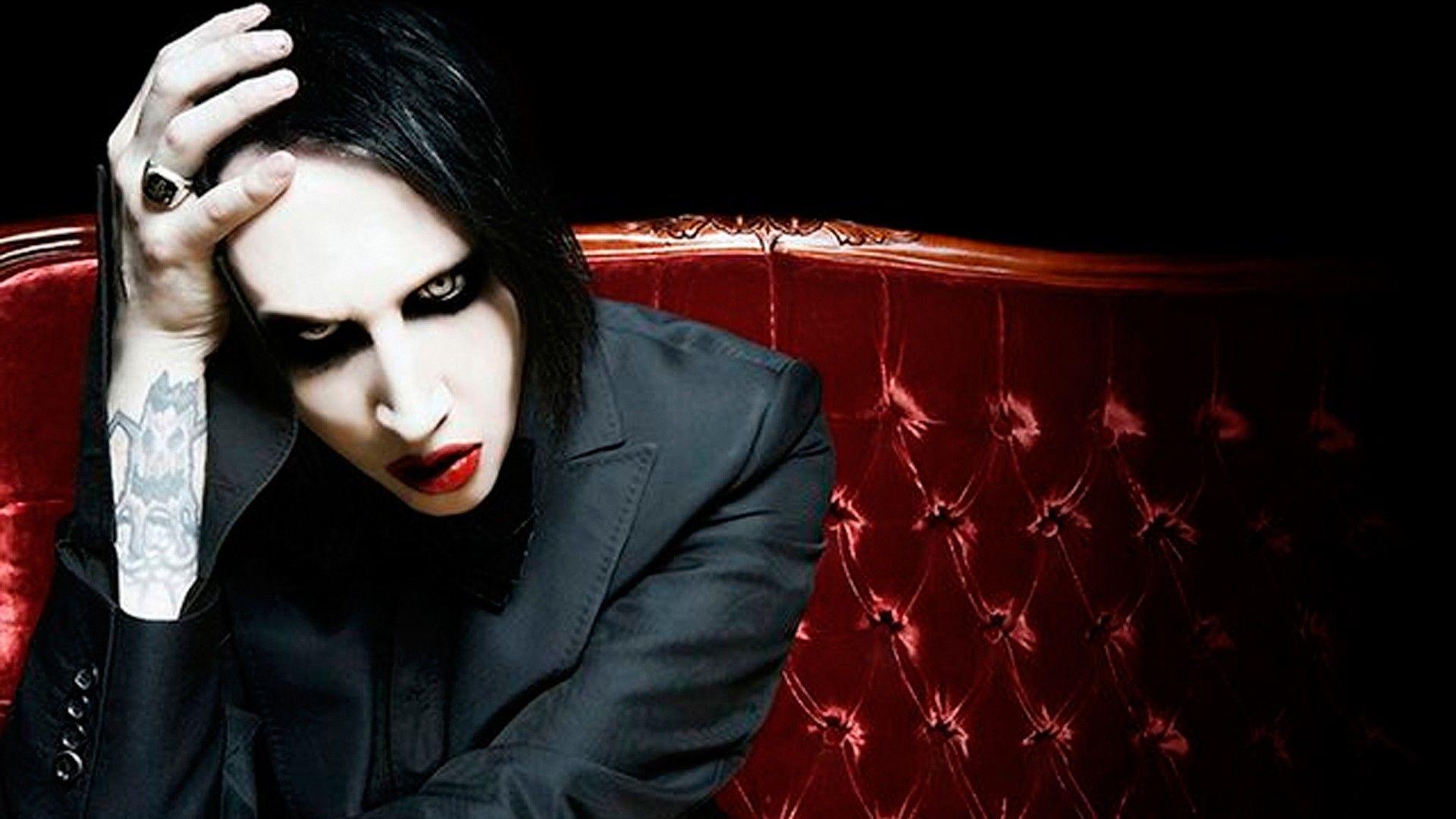 1920x1080 Marilyn Manson Full HD Wallpaper .