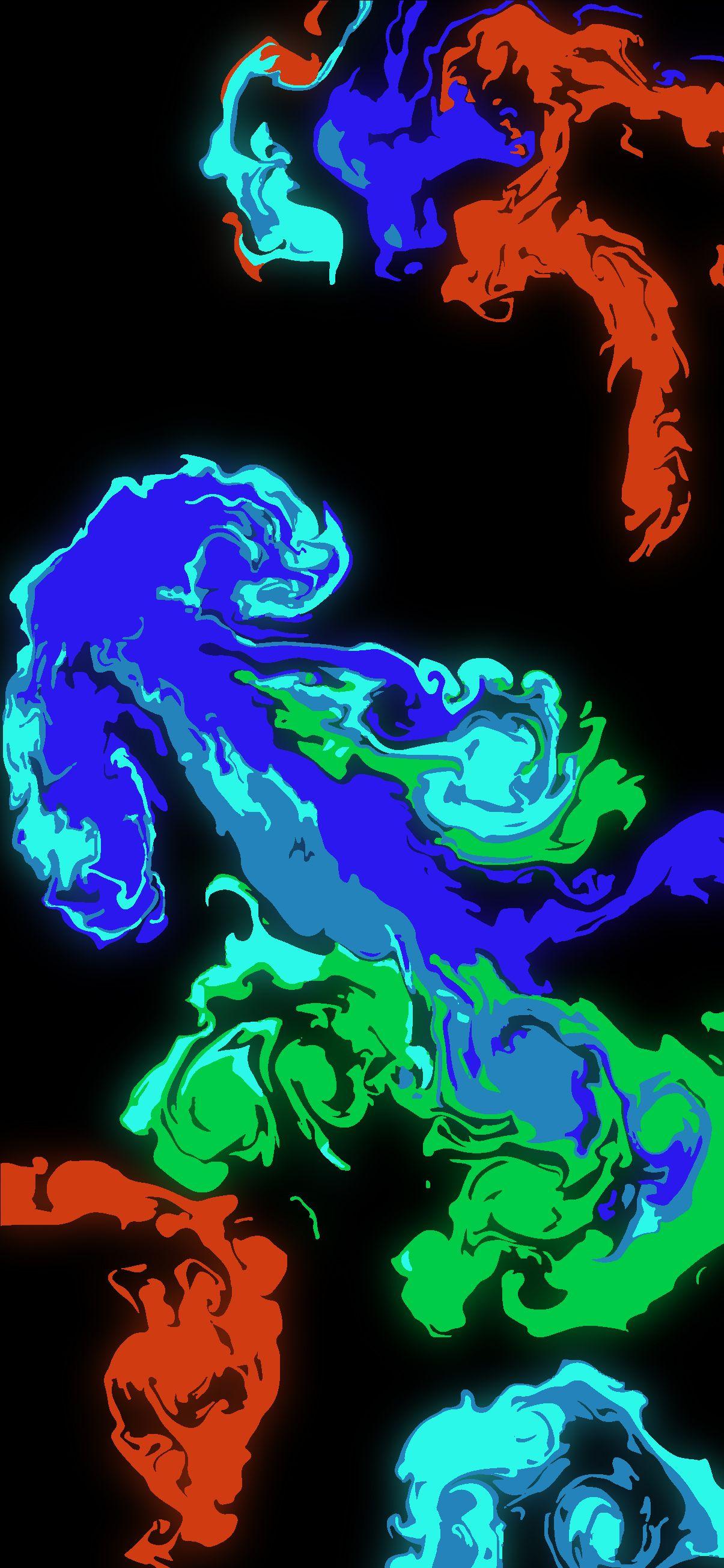 1205x2609 Cool abstract phone wallpaper amoled .