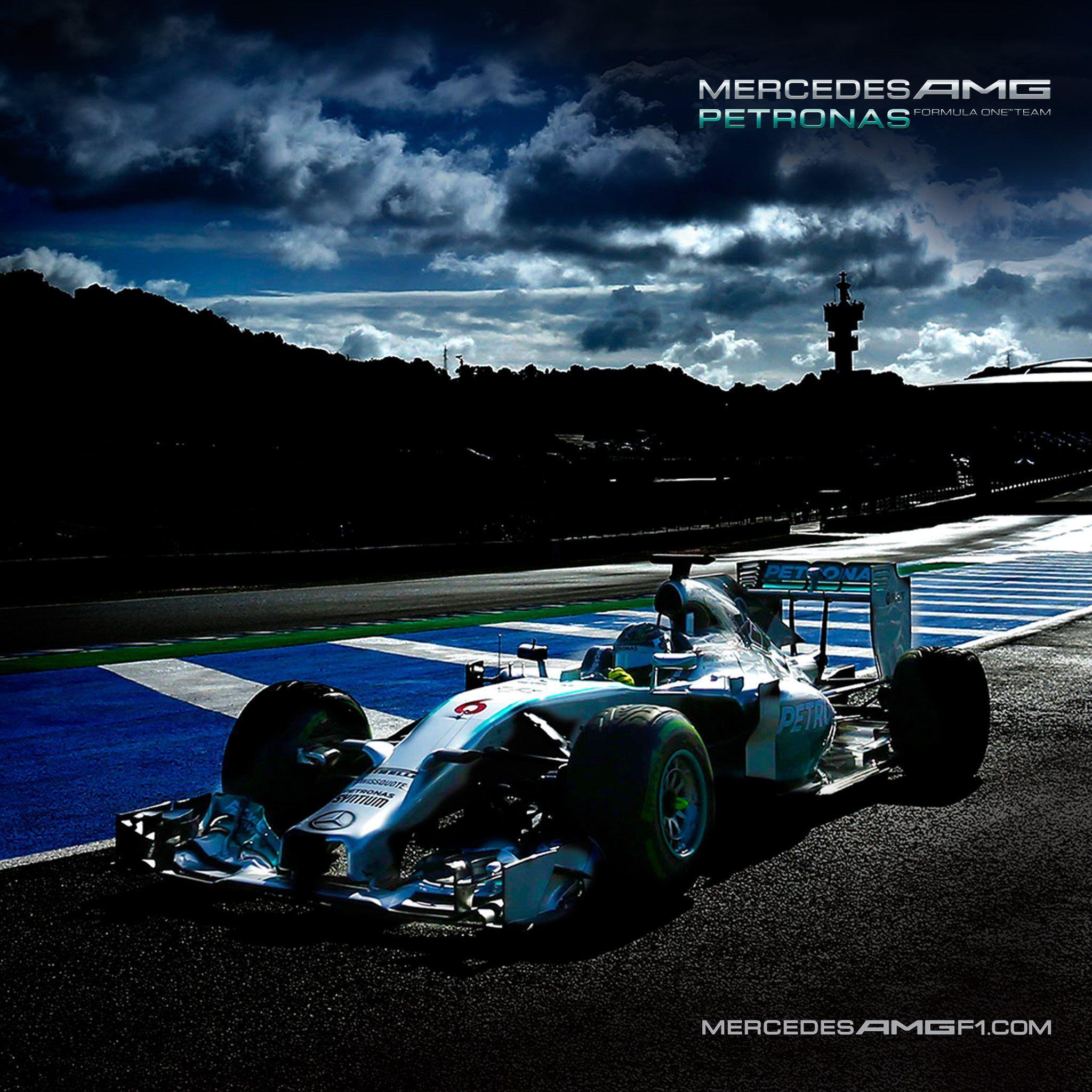 2048x2048 Mercedes Benz Petronas Wallpaper .