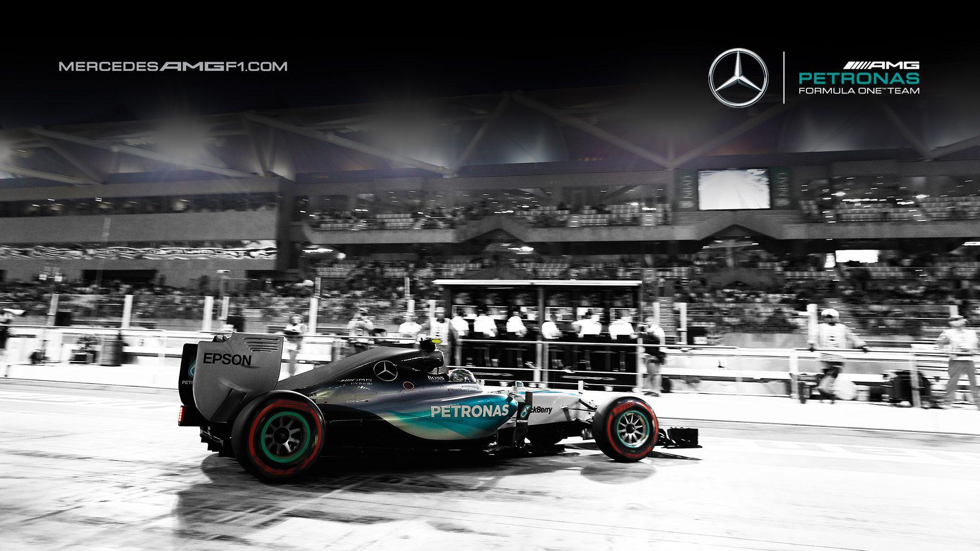 1920x1080 Mercedes F1 Wallpaper