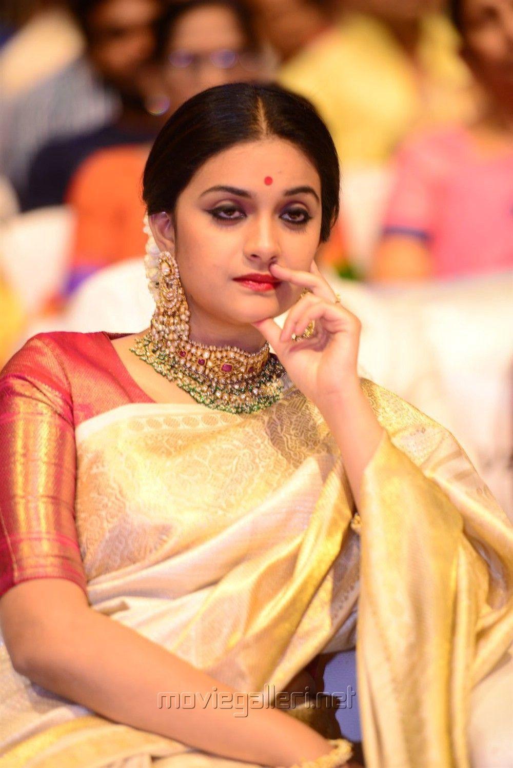 1000x1498 Keerthy Suresh Saree Image HD .