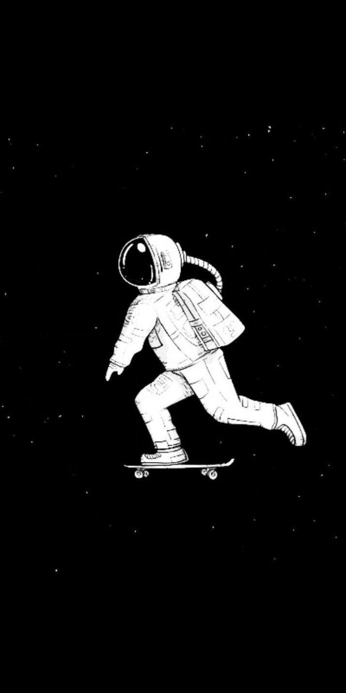 715x1430 Astronaut Wallpaper