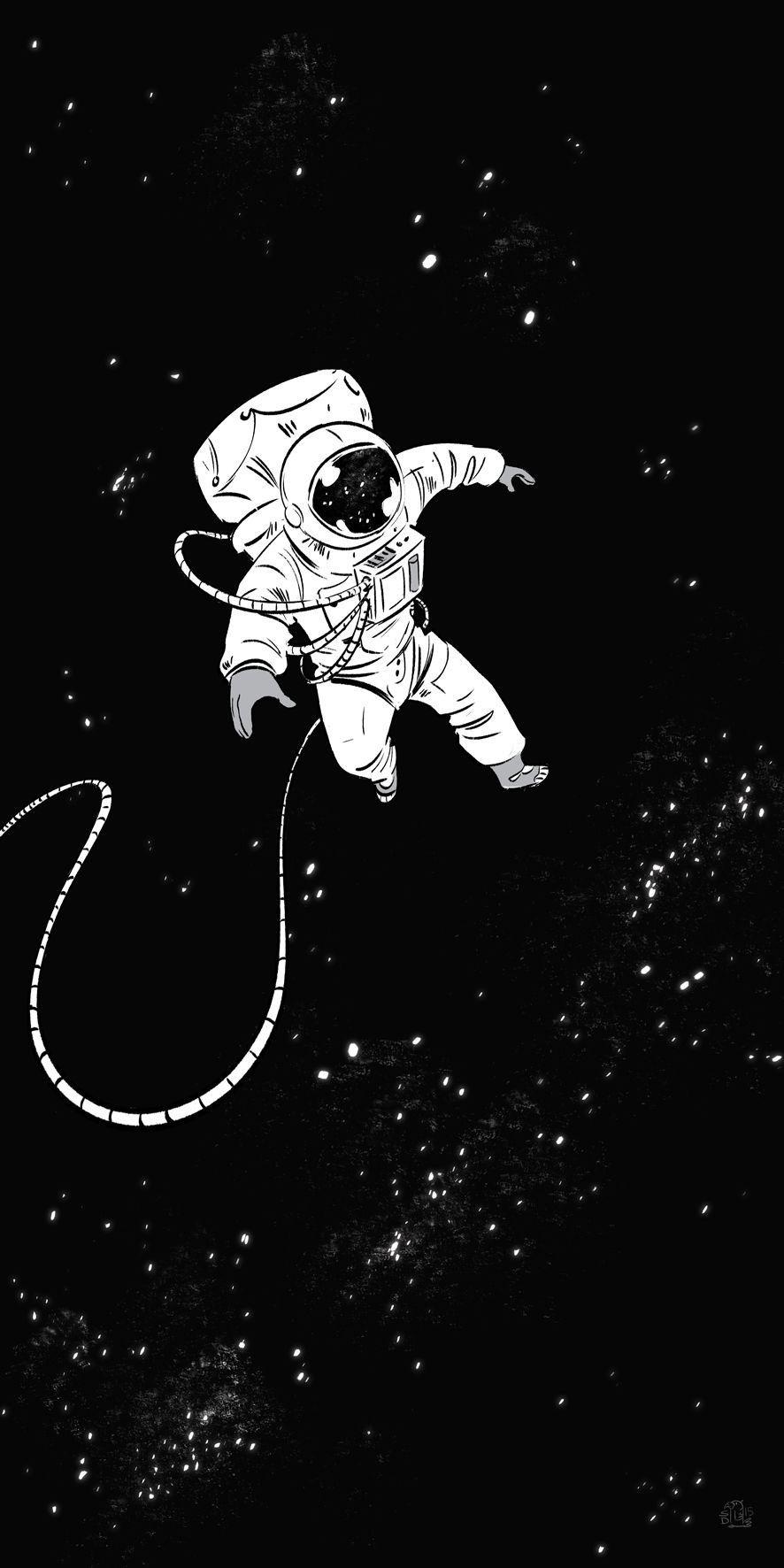 886x1772 Astronaut wallpaper, Space