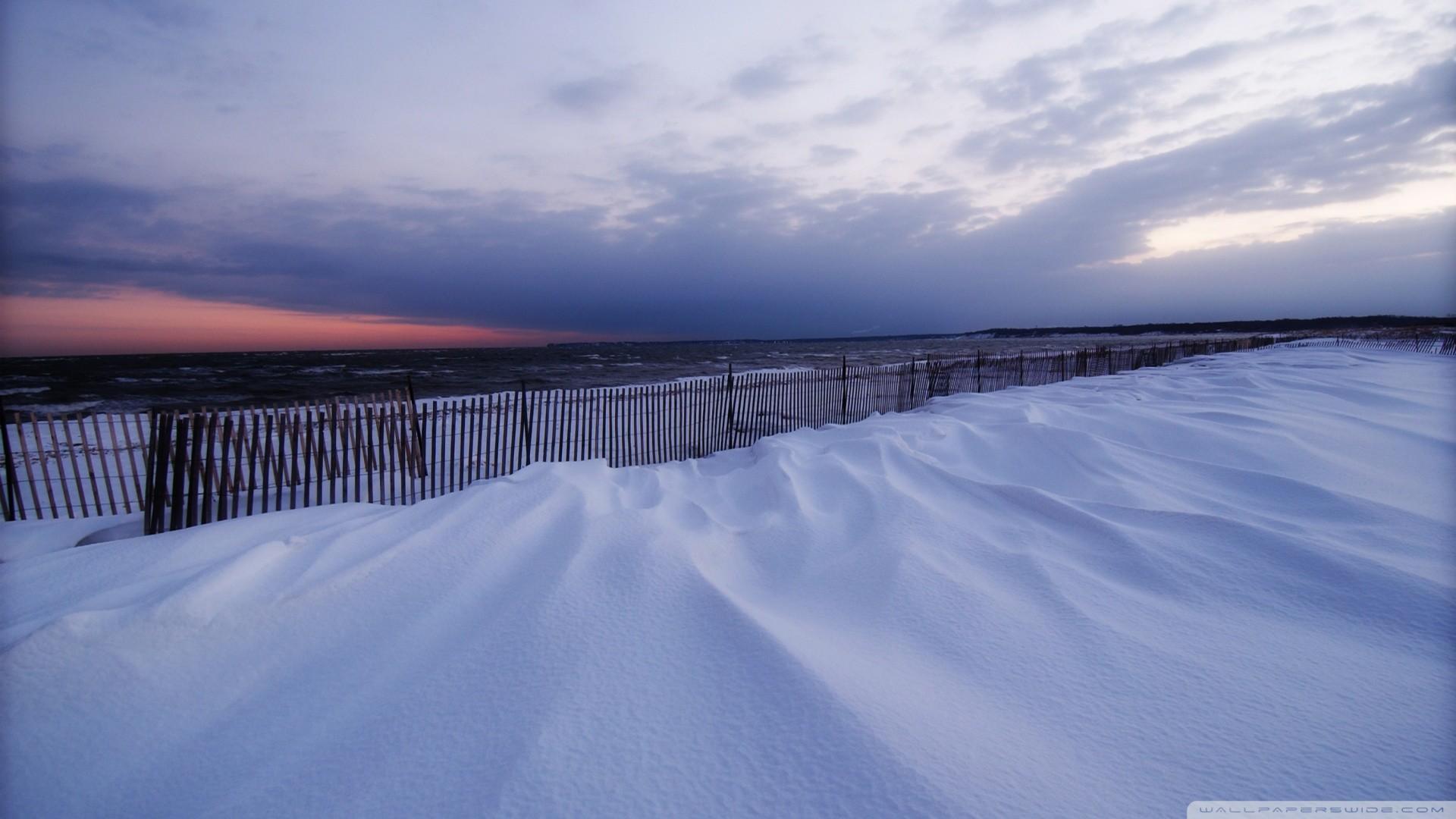1920x1080 Beach Winter