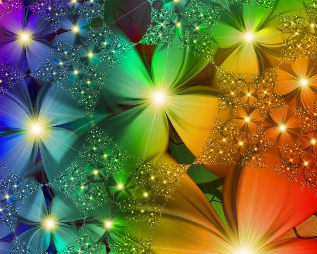 1280x1024 Colorful 3D Desktop Wallpaper on .