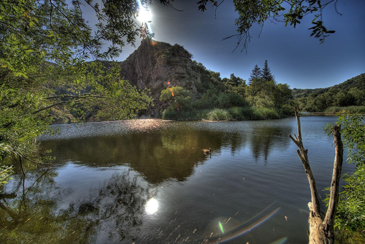 1280x855 Wallpaper Malibu California USA HDR .