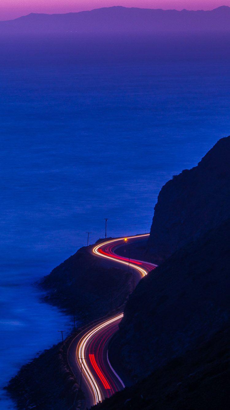 750x1334 Pacific Coast Highway Wallpaper .