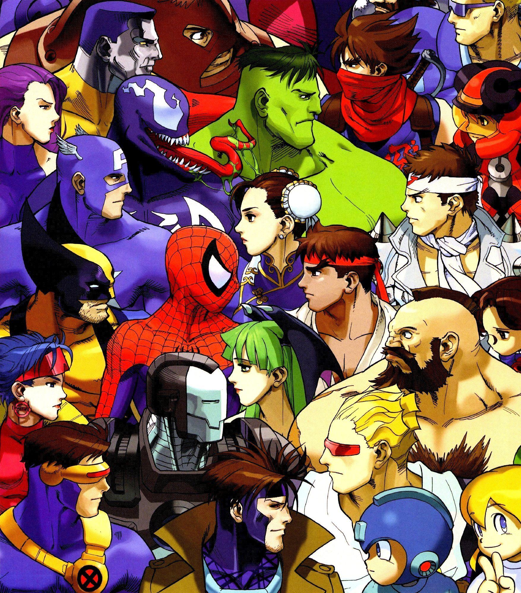 1755x2000 Marvel Vs. Capcom's Rogues