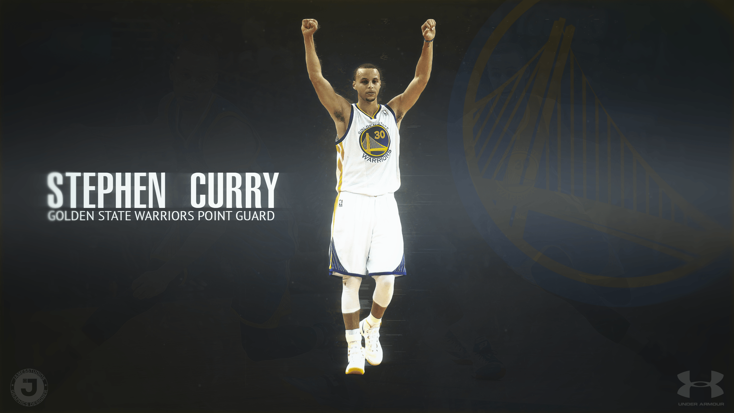 2560x1440 Stephen Curry Warriors Basketball - 2018 Hình nền HD