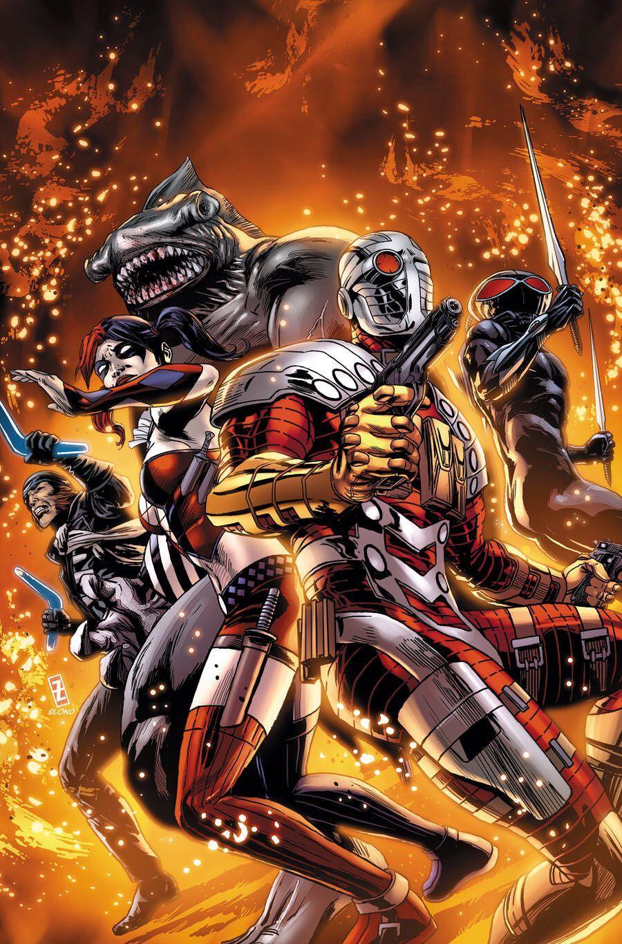 900x1366 Suicide Squad New 52 Wallpaper. Deadshot. Squad and Comic