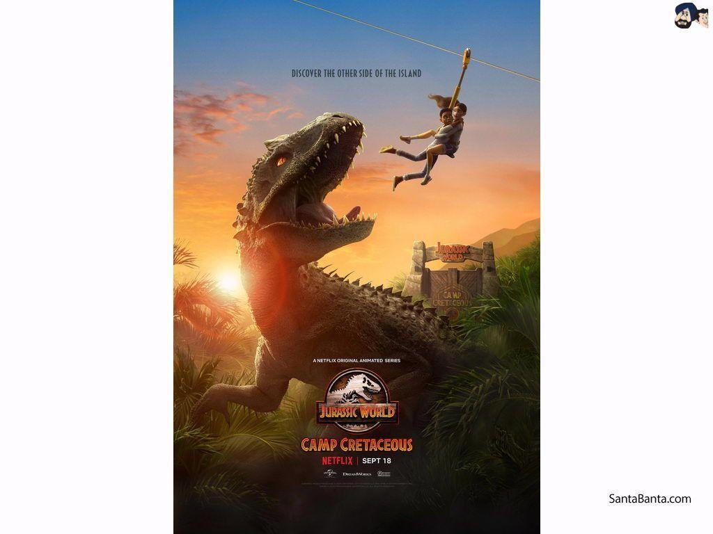 1024x768 Jurassic World Camp Cretaceous Wallpaper