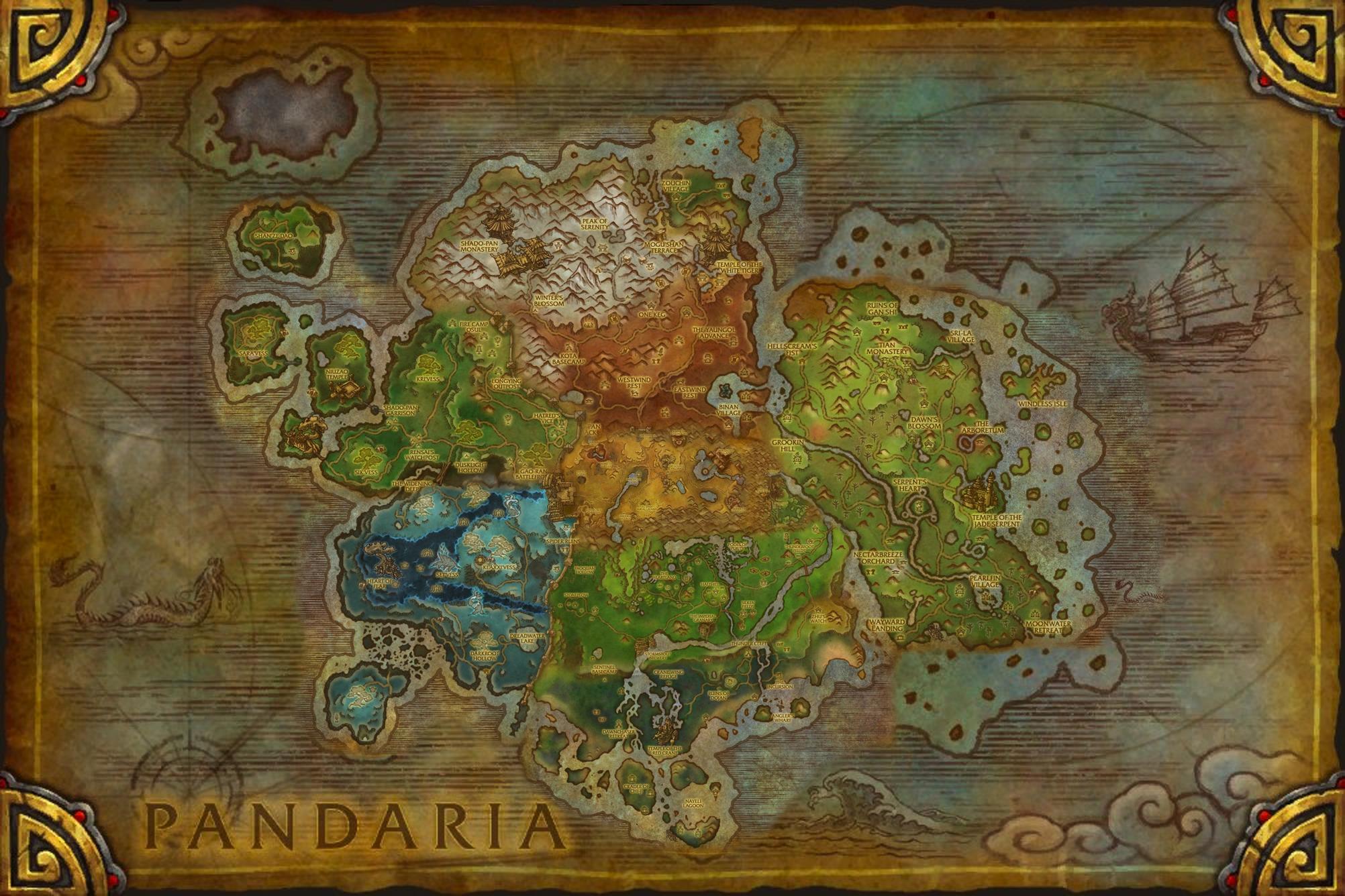 World Of Warcraft Map Wallpapers Top Free World Of Warcraft Map