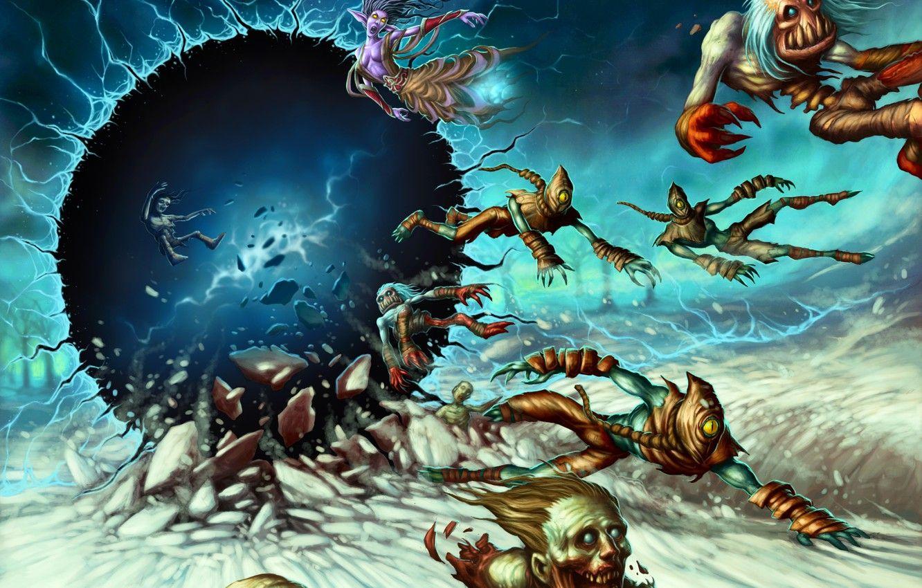 1332x850 Wallpaper zipper, map, hole, the portal .