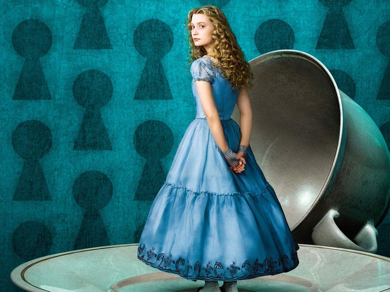 1600x1200 Mia Wasikowska Alice in Wonderl .