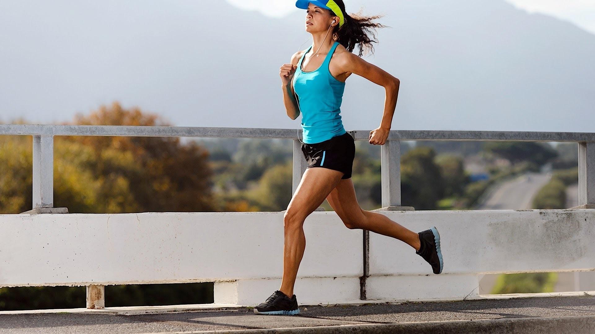 1920x1080 HD Girl Running