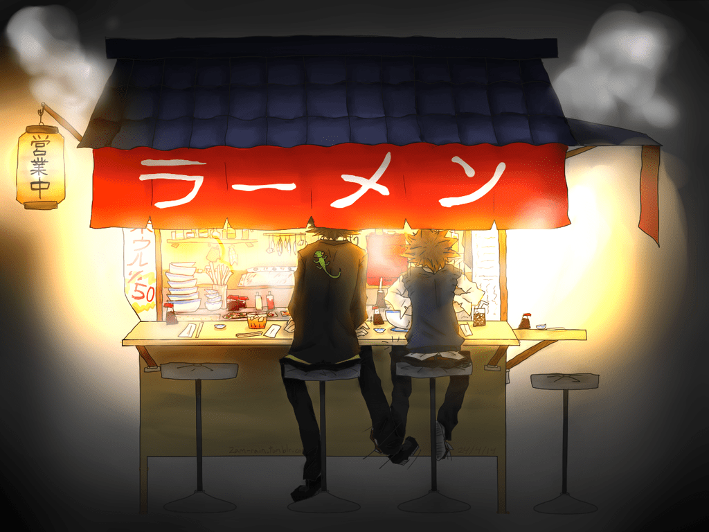 1024x768 Naruto Ramen Shop Wallpaperfunnycreativewallpaper.