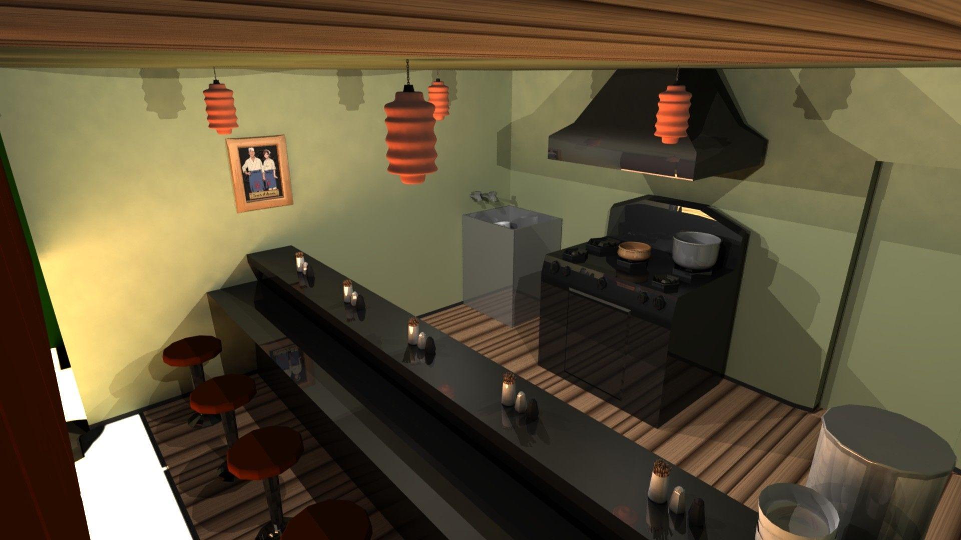 1920x1080 Ichiraku Ramen shop from Naruto animemnsoans.
