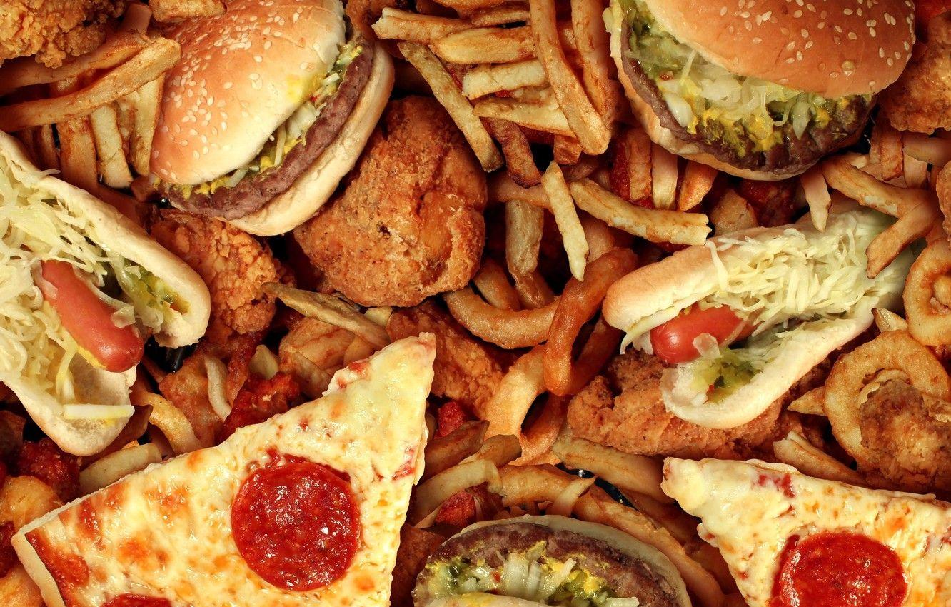 1332x850 Wallpaper hamburger, sausage, hot dog .