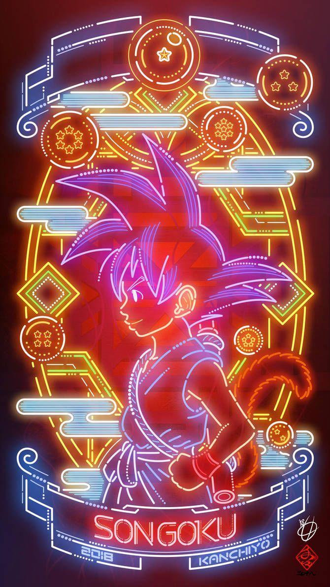 Neon Dragon Ball Wallpapers - Top Free Neon Dragon Ball Backgrounds