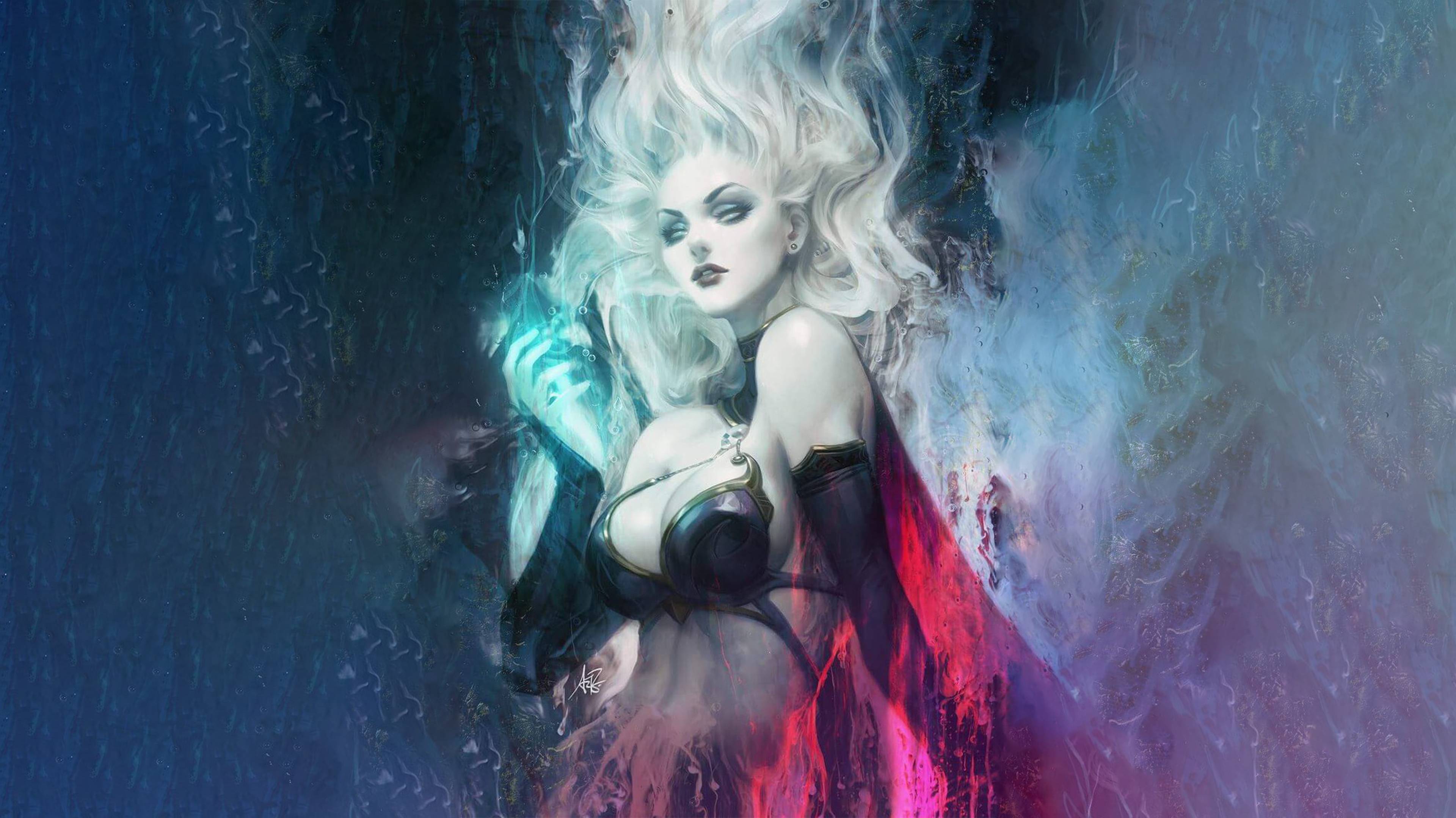 3840x2160 Demon Angel Art Wallpaper, HD Fantasy 4K Wallpaper, Image, Photo and Background