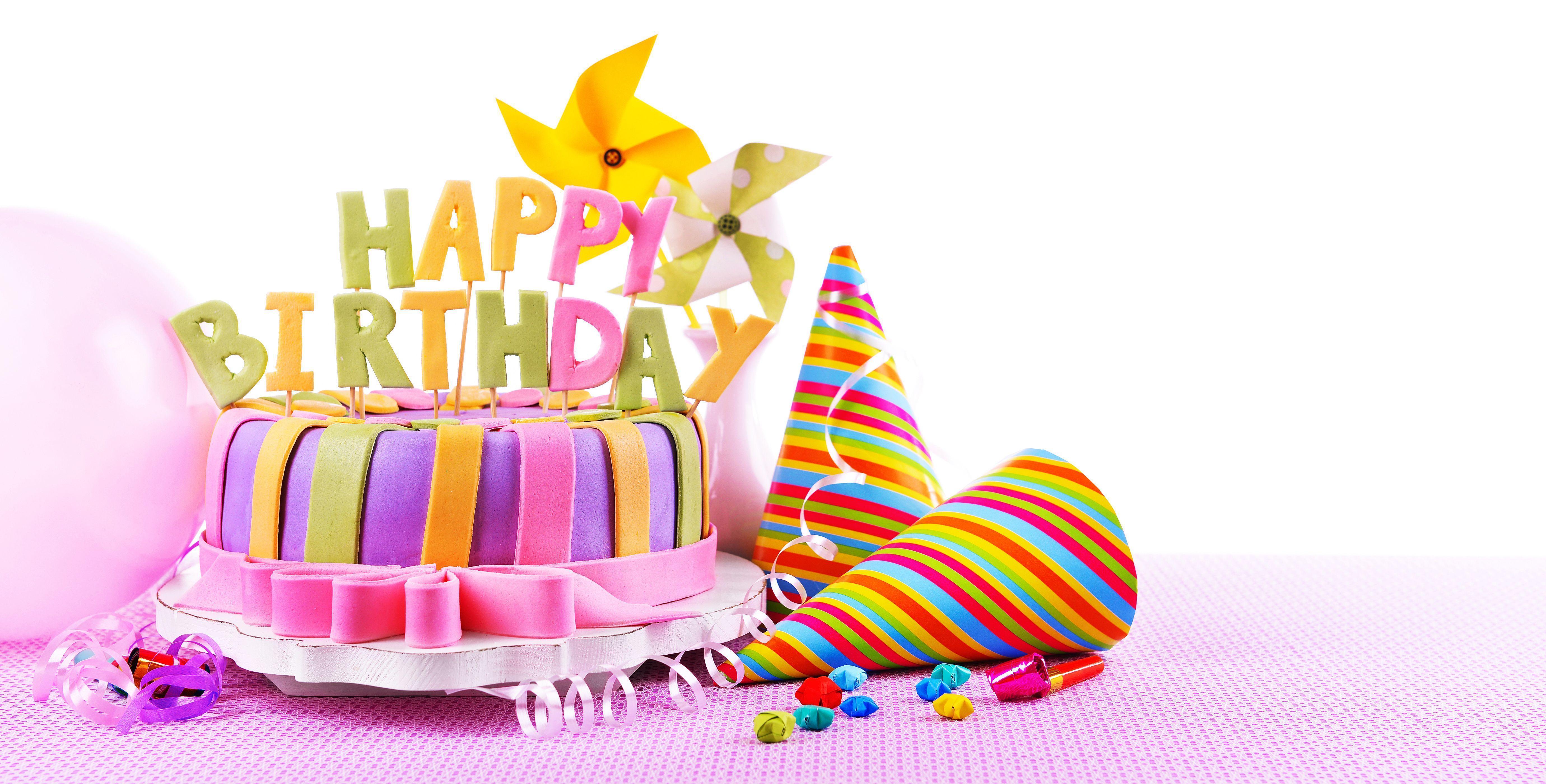 5520x2800 Birthday Cake Wallpaper