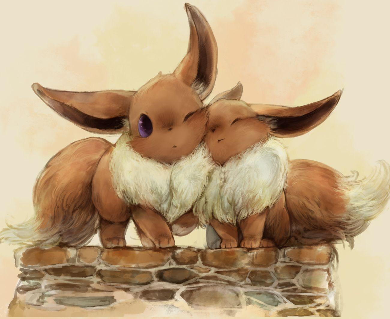 1300x1062 イーブイ / Eievui / Eevee by ムラヤマ. Geekiness